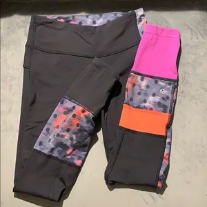 Lululemon Leggings size 4 multicolored
